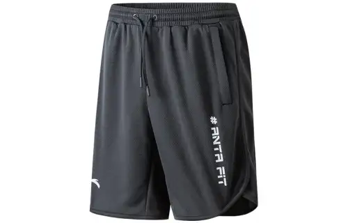 ANTA Casual Shorts Men's Gray Moderate