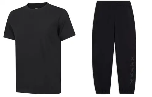 Li Ning Casual Sportswear Men's Crew Neck Moderate