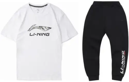 Li Ning Casual Sportswear Men's Crew Neck Moderate