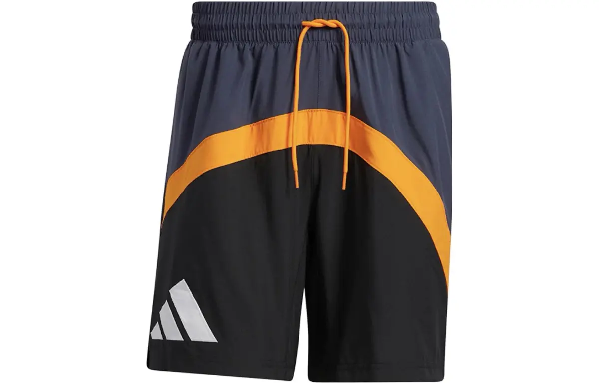 Adidas Casual Shorts Men's Dark Gray Navy Blue Moderate
