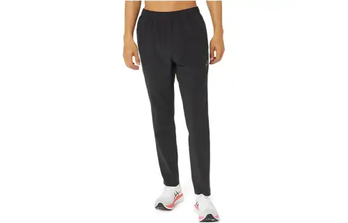 ASICS Casual Pants Men's Black Moderate Straight Fit Pants