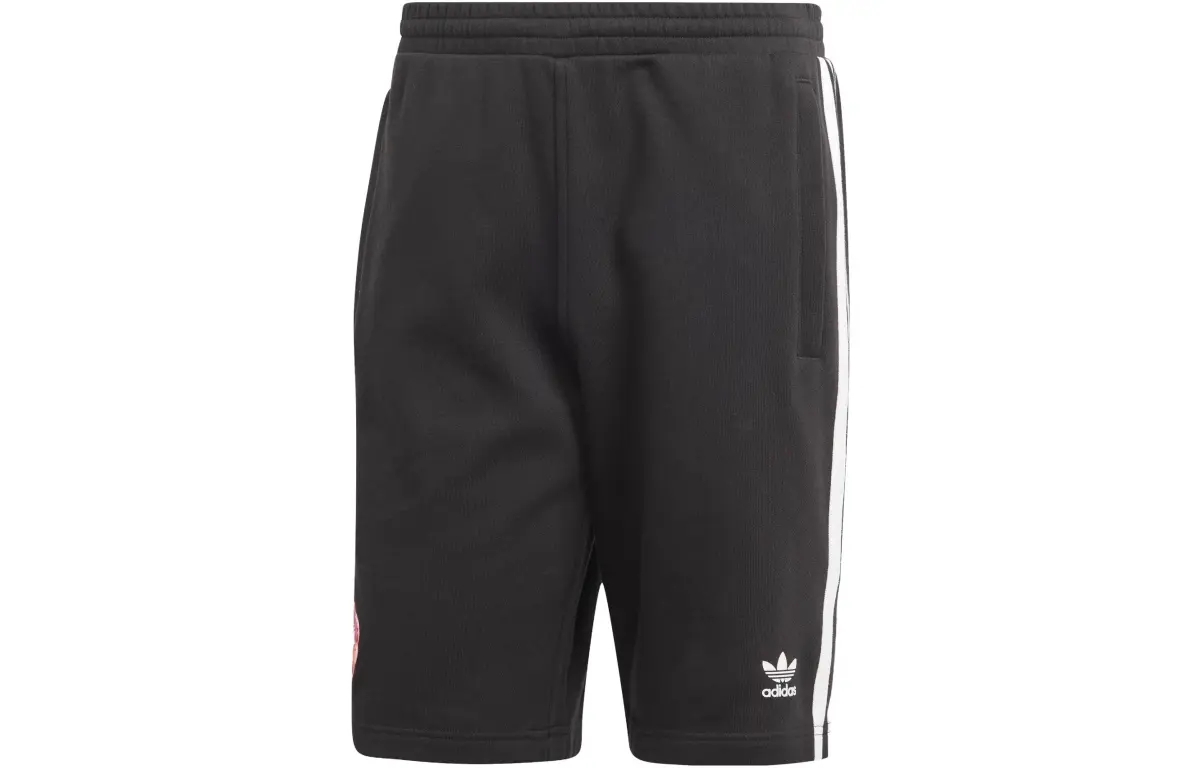 Adidas Originals Casual Shorts Men's Black Moderate