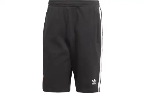 Adidas Originals Casual Shorts Men's Black Moderate