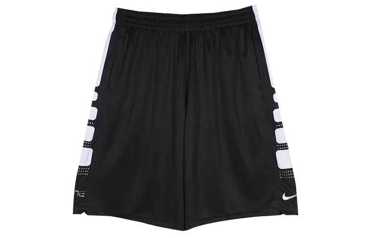 Nike Basketball Shorts Men's Black Moderate Straight Fit Pants