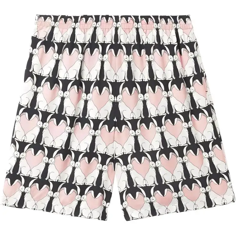 Burberry Rabbit Print Shorts