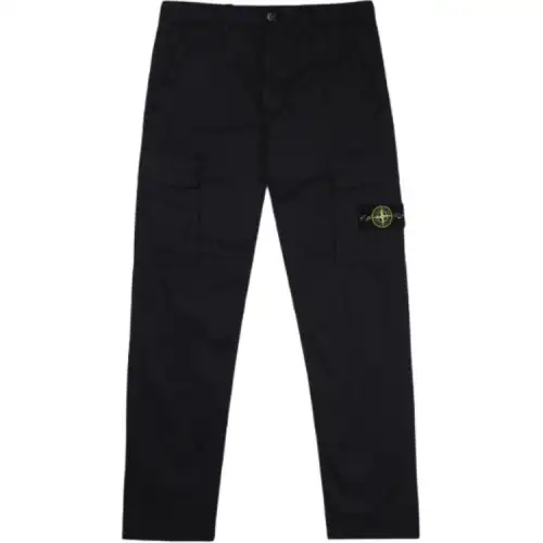 STONE ISLAND Logo Patch Detail Cargo Pants