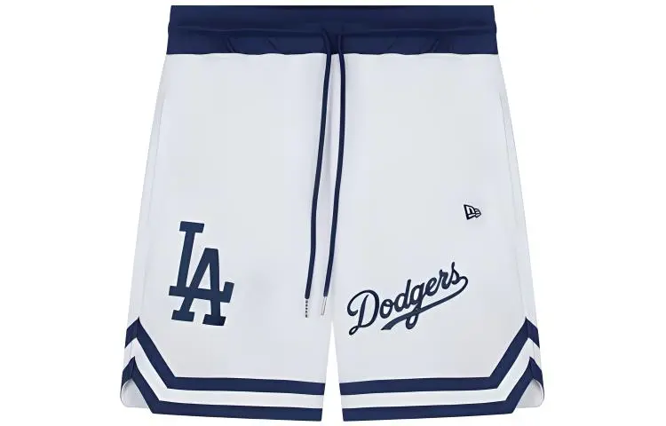 New Era Casual Shorts Men's White Thin