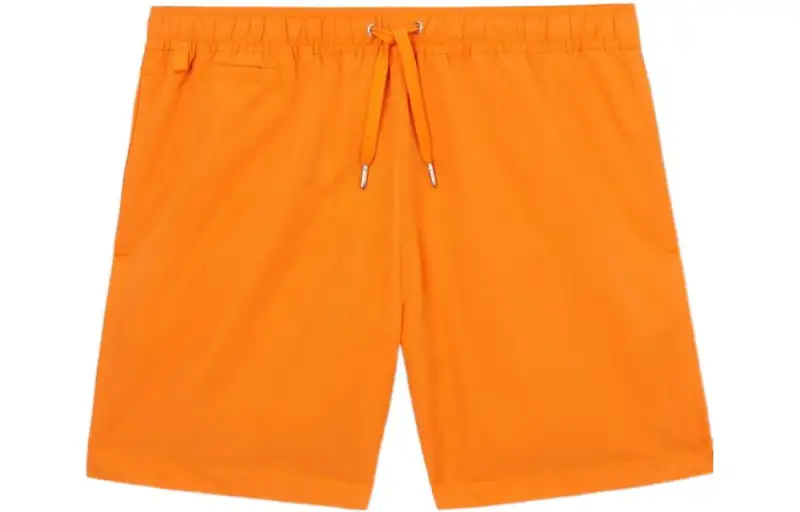 Burberry Casual Shorts Men's Bright Orange Moderate