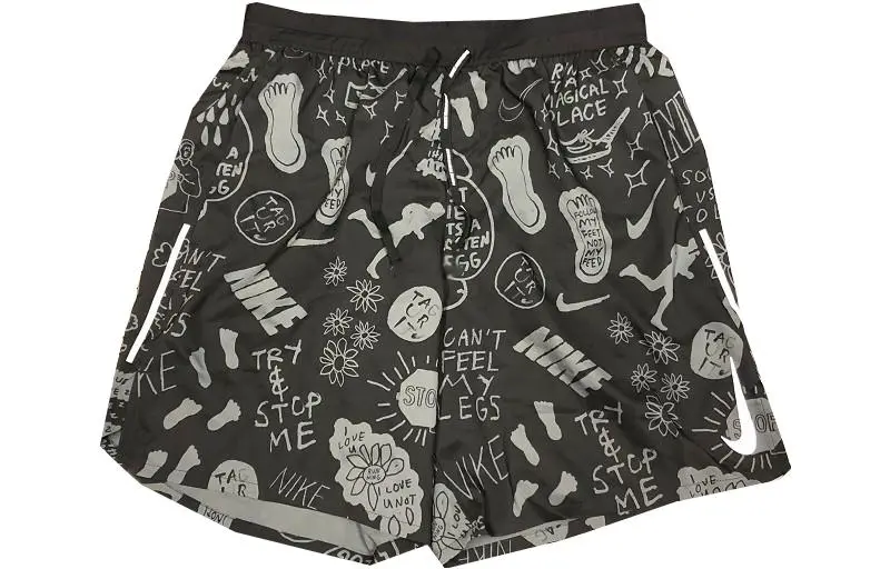 Nike Casual Shorts Men's Black Moderate