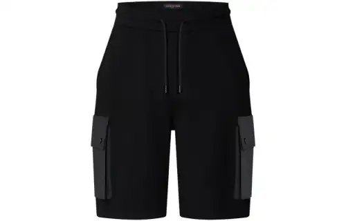 LOUIS VUITTON FW23 Casual Shorts Men's Black
