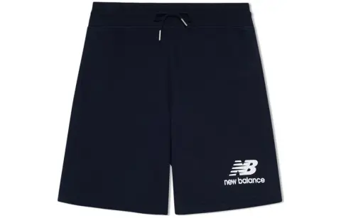 New Balance Casual Shorts Men's Blue Moderate Straight Fit Pants
