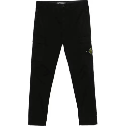 STONE ISLAND Compass Patch Cargo Trousers
