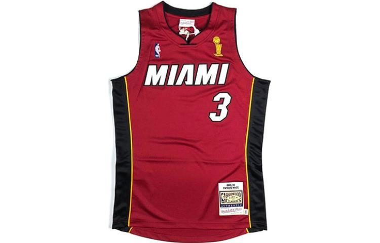 Mitchell Ness «NBA Miami Heat 2005 Dwyane Wade» Alternate Finals jersey