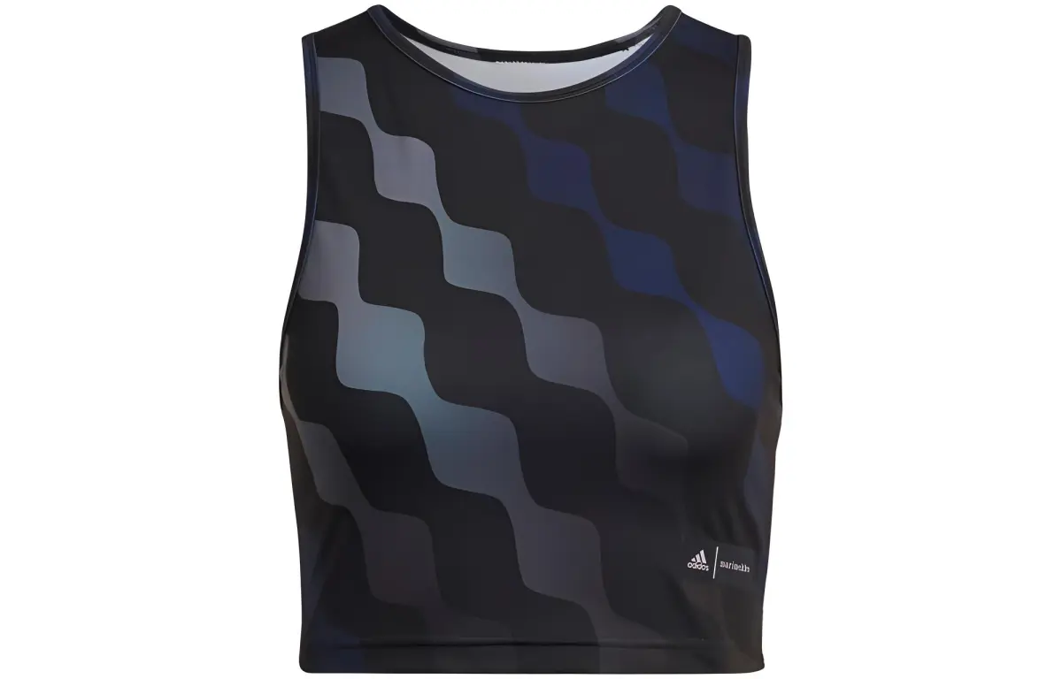 Adidas X Marimekko Tank Tops Women's Black Straight Fit