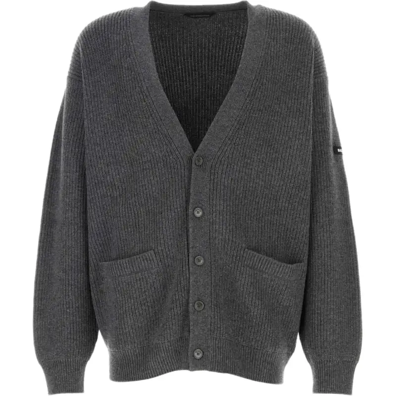 Balenciaga Button Up Knit Cardigan