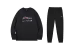 Li Ning Casual Sportswear Men's Crew Neck Thickened And Fleece Lined
