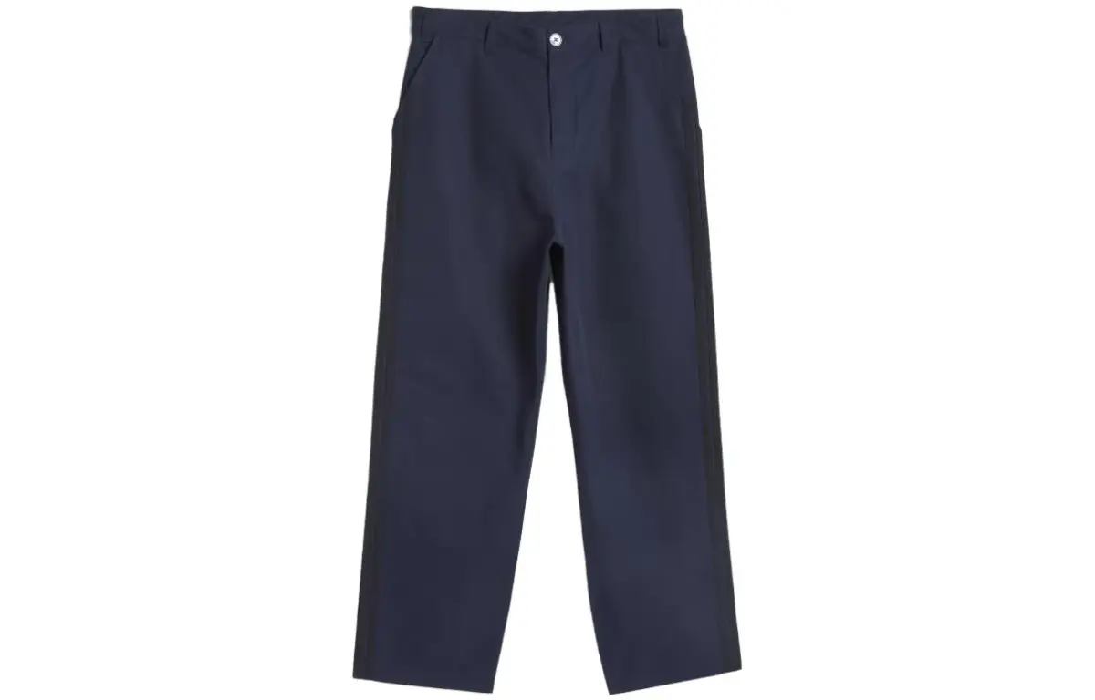 Adidas Originals 3 Stripes Skate Chino Pants Casual Pants Unisex Legend Ink
