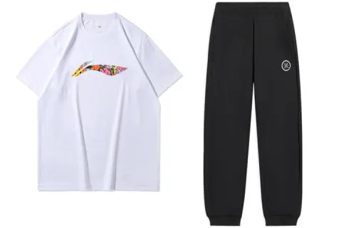 Li Ning Casual Sportswear Men's Crew Neck Moderate