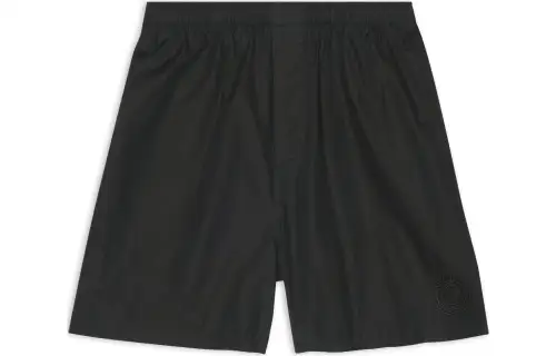 Balenciaga Chinese Valentine's Day Casual Shorts Men's Black Moderate
