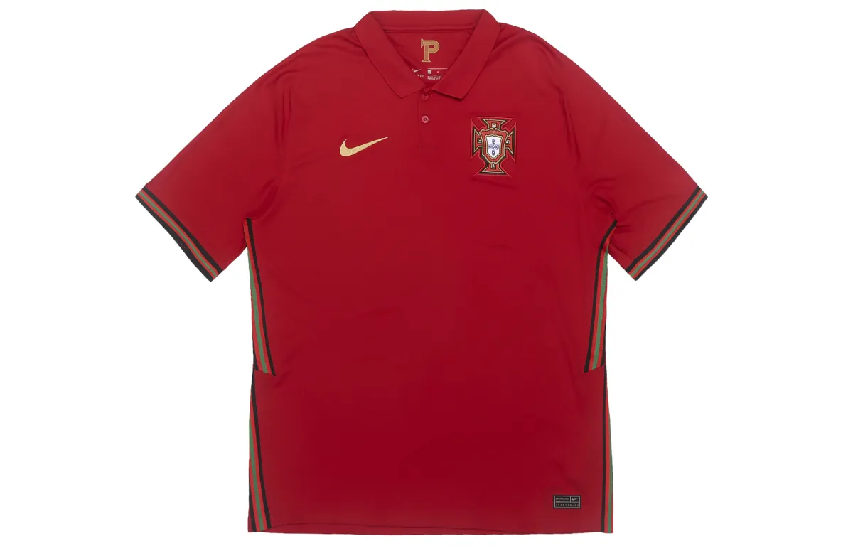 Nike Portugal National Football Team Soccer Jersey Fan Edition Men's Red