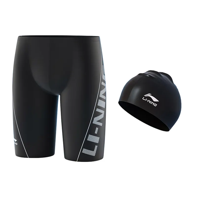 Li Ning Swimming Shorts Men's Black