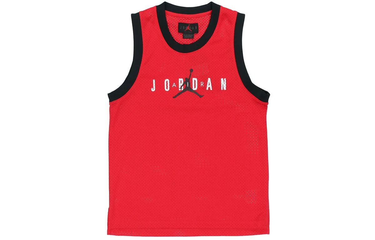 Jordan Basketball Jersey Men's Red