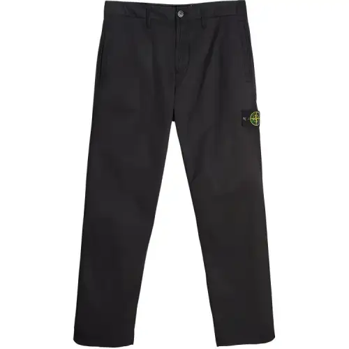 STONE ISLAND Casual Pants Men's Black