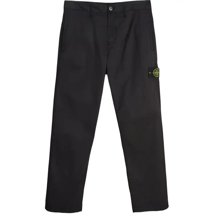 STONE ISLAND Casual Pants Men's Black