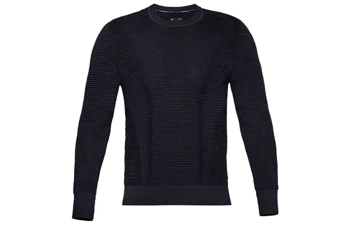 Under Armour IntelliKnit Fitness Clothing Men's Black Moderate