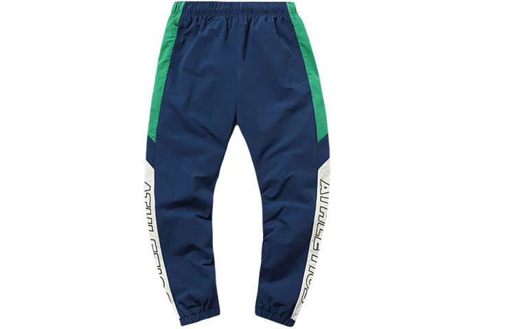 Li Ning Sports Pants Unisex Navy Moderate