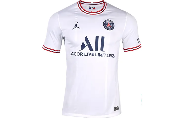Jordan Soccer Jerseys Men's White Moderate