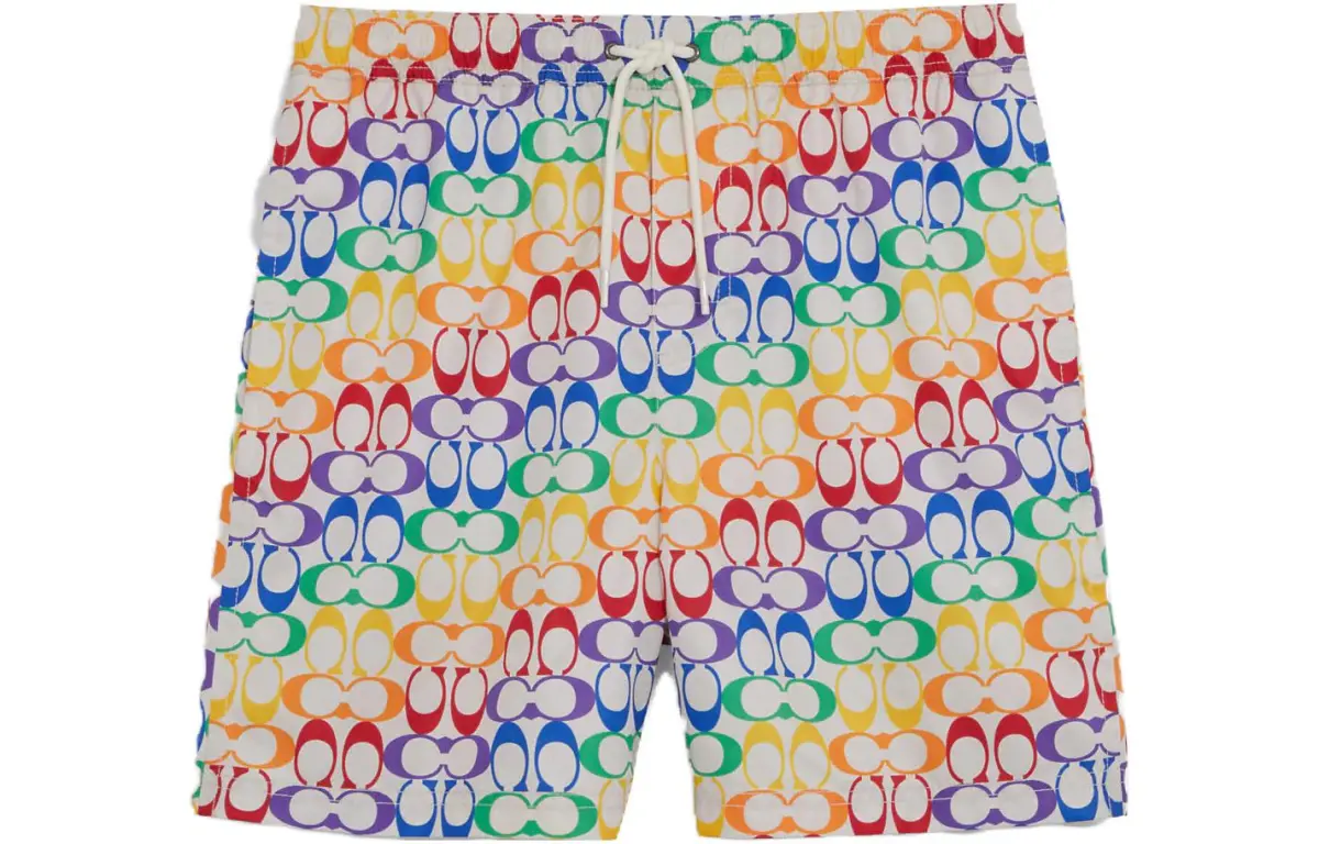COACH SS23 Casual Shorts Men's Multicolor