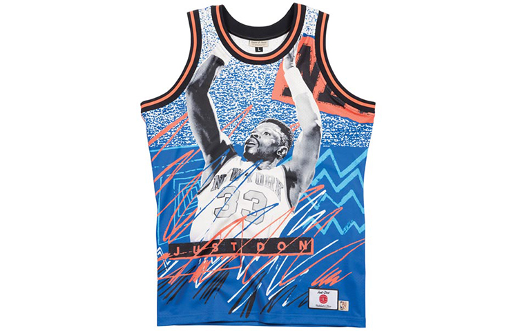 Mitchell Ness x Just Don Basketball Jersey Men’s Blue