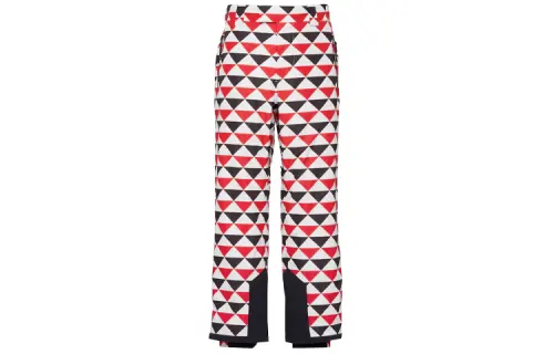 PRADA Ski Pants Men's Red Straight Fit