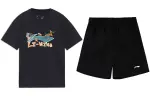Li Ning Casual Sportswear Men's Crew Neck Moderate