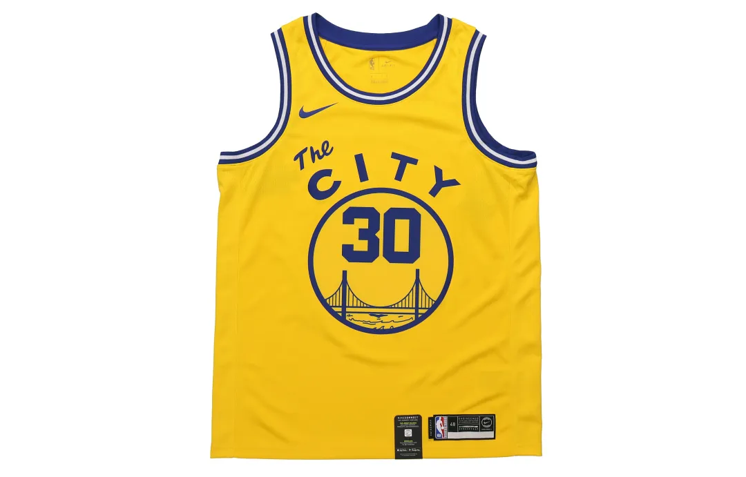 Nike Basketball Jersey Men's Yellow