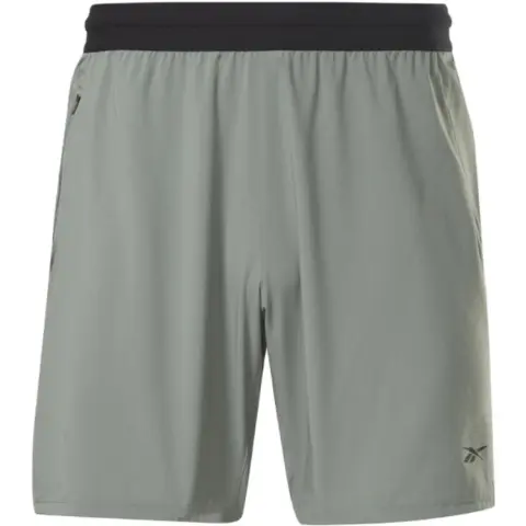 Reebok Casual Shorts Men's Army Green Moderate Straight Fit Pants
