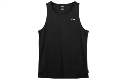 Li Ning, sports fashionable breathable quick dry basketball black vest