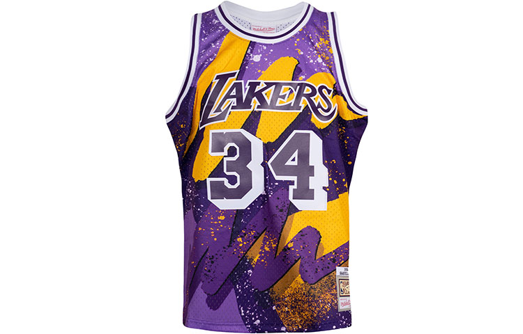 Mitchell Ness "NBA La Lakers 96 Shaquille O'Neal" Hyper Hoops Swingman jersey vest top