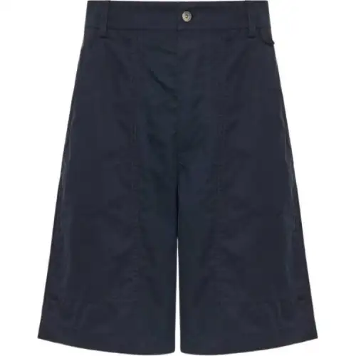 Bottega Veneta Twill Cargo Shorts