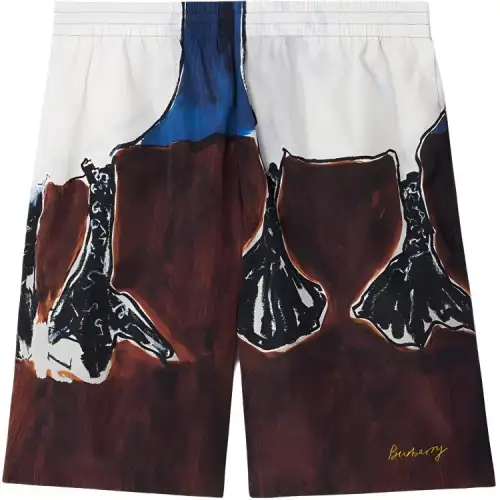 Burberry Swan deck shorts