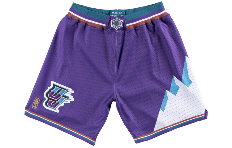 Mitchell Ness Basketball Shorts Men’s Purple