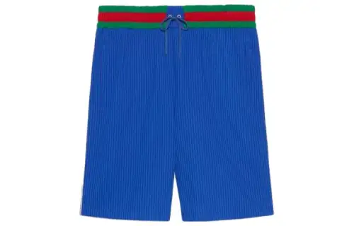 GUCCI Casual Shorts Men's Blue Moderate