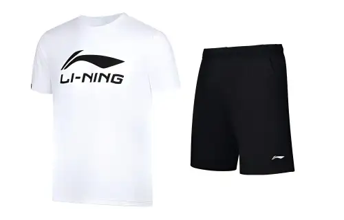 Li Ning Casual Sportswear Men's Crew Neck Moderate