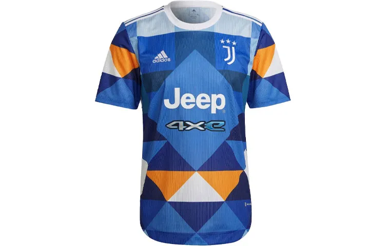 Adidas Juventus Soccer Jerseys Unisex Blue Moderate