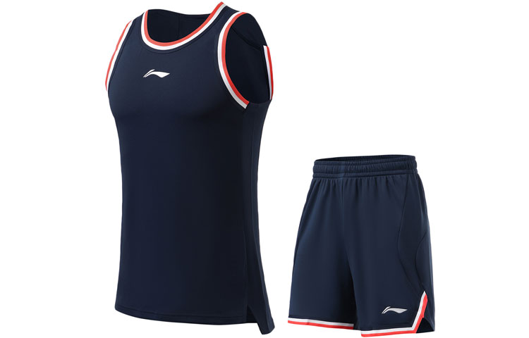 Li Ning Sports Basketball Collection Basketball Suits Men’s Moderate Bib & Brace