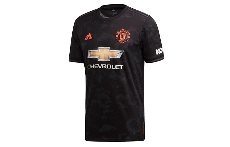 Adidas Manchester United Soccer Jerseys Men’s Black Moderate Straight Fit