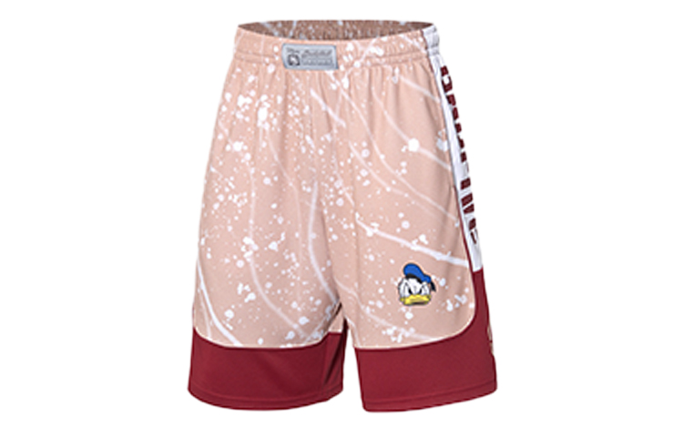 Li Ning Basketball Shorts Men’s Yellow Spot All Over Print