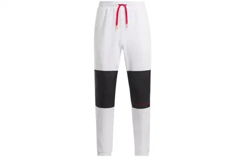 Reebok Casual Pants Unisex White Moderate Cuffed Pants