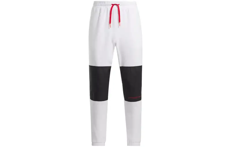Reebok Casual Pants Unisex White Moderate Cuffed Pants